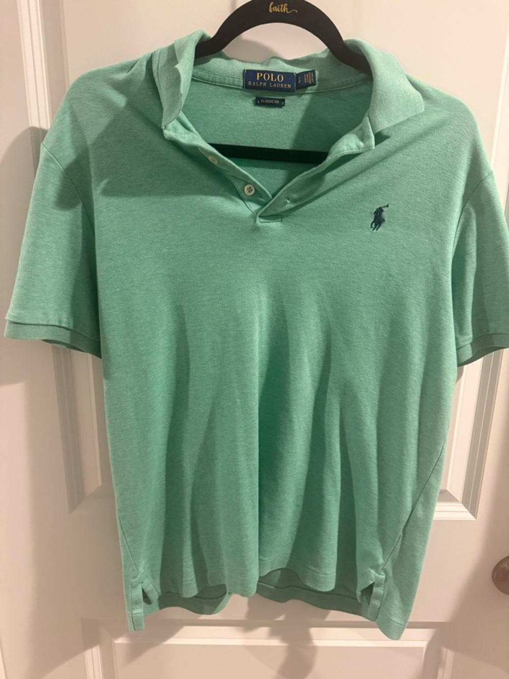 Ralph Lauren Green small polo classic fit